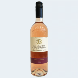 rosé wijn met persoonlijk cadeau