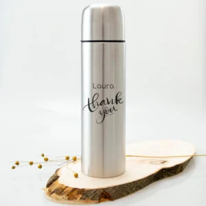 Thermosflasche mit Gravur – Personalisiertes Design für unterwegs
