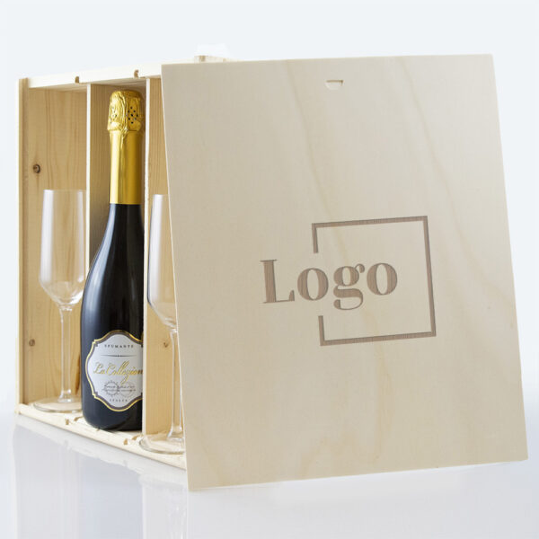 Sektpaket mit Gravur – Elegantes Geschenkset mit personalisierten Gläsern