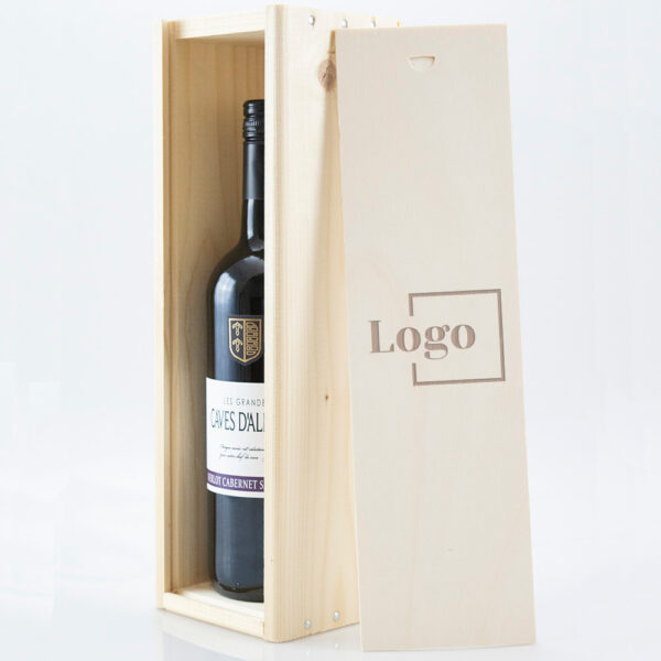 Weinkiste mit Gravur – Elegante Holzkiste für edle Tropfen